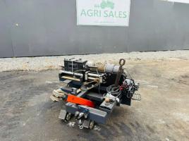 PIERCE WINCH TO SUIT SKIDSTEER*C/W 2 REMOTES*VIDEO*