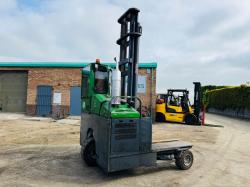 COMBILIFT C4000 DIESEL TRUCK MOUNTED FORKLIFT*C/W FORK POSITIONER*VIDEO*