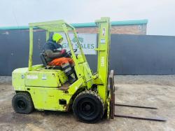 CLARK C500 Y50D FORKLIFT*C/W PALLET TINES*VIDEO*