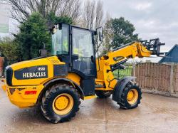 HERACLES H580 4WD TELEHANDLER *YEAR 2019, 1514 HOURS* C/W PALLET TINES *VIDEO*