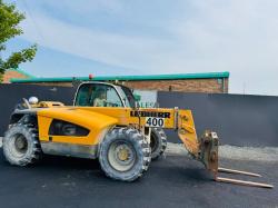 LIEBHERR 435-10 TURBO TELEHANDLER*C/W PALLET TINES*VIDEO*