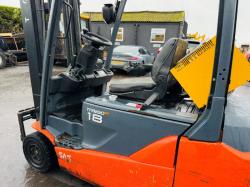 TOYOTA TRAIGO 48 18 ELECTRIC FORKLIFT*WONT CHARGE*VIDEO*