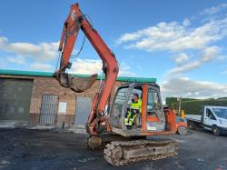 HITACHI ZX80SBLC EXCAVATOR*C/W BUCKET*VIDEO*