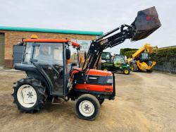 KUBOTA GL221 4WD COMPACT TRACTOR*C/W FRONT LOADER*VIDEO*