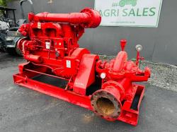 CUMMINGS N-855-F 6 INCH WATER PUMP *C/W 6 CYLINDER ENGINE*VIDEO*