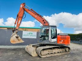 HITACHI ZX130LC-3 TRACKED EXCAVATOR*C/W 2 BUCKETS*VIDEO*