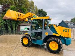 SANDERSON TL6MT 4WD TELEHANDLER *ONLY 2515 HOURS* C/W BUCKET 