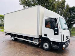 IVECO EUROCARGO 7.5 TON BOX TRUCK *YEAR 2013* C/W REAR ROLLER SHUTTER DOOR *VIDEO*