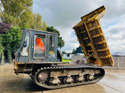 MOROOKA MST2300 TRACKED DUMPER (TRACKS NOT TURNING SPARE AND REPAIRS) *VIDEO*