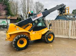 JCB 520-50 4WD TELEHANDLER * YEAR 2013 , ROAD REGISTERED *VIDEO*