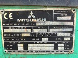MITSUBISHI FD30NT FORKLIFT*C/W PALLET TINES*YEAR 2015*VIDEO*