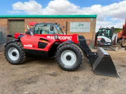 MANITOU MLT 741 TURBO TELEHANDLER*C/W BUCKET*AG SPEC*VIDEO*