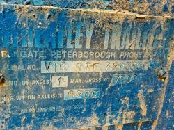 WEATLEY 5 TONNE SINGLE AXLE TIPPING TRAILER*VIDEO*