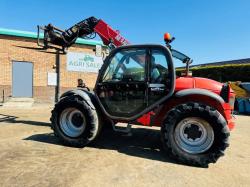 MANITOU MLT 627T TELEHANDLER*C/W PALLET TINES*YEAR 2011*VIDEO*