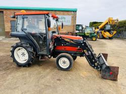 KUBOTA GL221 4WD COMPACT TRACTOR*C/W FRONT LOADER*VIDEO*
