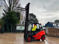 LINDE H40 DIESEL FORKLIFT *YEAR 2016* C/W 2 STAGE MAST *VIDEO*