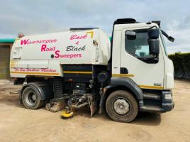 DAF 55.220 SWEEPER LORRY*C/W BRUSHES*YEAR 2012*VIDEO*