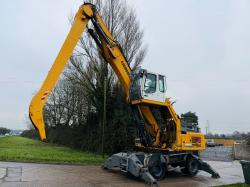 LIEBHERR A934C HIGH RISE SCRAP HANDLER*C/W SCRAP GRAB*YEAR 2013*VIDEO*