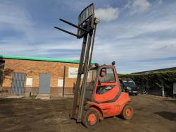 LINDE H40T-04 FORKLIFT*C/W PALLET TINES*VIDEO*