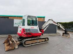 TAKEUCHI TB250 TRACKED EXCAVATOR*C/W 3 BUCKETS*YEAR 2015*VIDEO*