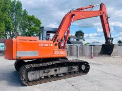 HITACHI EX150 TRACKED EXCAVATOR C/W BUCKET *VIDEO*