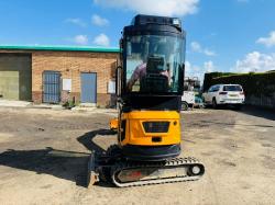 AUGER NM-E18 MINI EXCAVATOR*ONLY 56 HOURS*C/W KUBOTA ENGINE*YEAR 2025*VIDEO*
