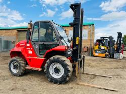 MANITOU M30-4 FORKLIFT*C/W PUH*YEAR 2016*9729 HOURS*VIDEO*