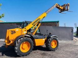 JCB 526-55 TURBO TELEHANDLER *C/W PALLET TINES*VIDEO*