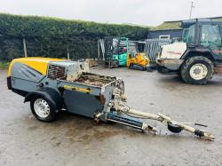 PUTZMEISTER SINGLE AXLE SCREED PUMP*YEAR 2018*VIDEO*