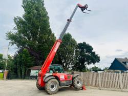 MANITOU MLT1030 4WD TELEHANDLER *10 METER, 4834 HOURS* C/W PALLET TINES*VIDEO* 