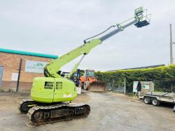 HITACHI TRACKED MANLIFT*C/W RUBBER BLOCK PADS*VIDEO*