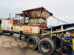 ROTARY CRUSHER WITH ON BOARD GENERATOR C/W*8 CYLINDER TURBO ENGINE*VIDEO*