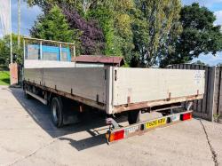 IVECO 4X2 FLAT BED LORRY C/W DROP SIDE BODY *VIDEO*