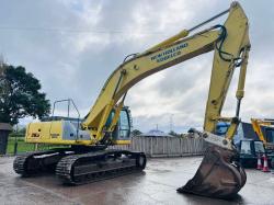 NEW HOLLAND KOBELCO E385 EXCAVATOR C/W ISUZU ENGINE & QUICK HITCH *VIDEO*