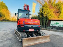 KUBOTA KX080-4A2 *YEAR 2020, 3022 HOURS* EXCAVATOR* C/W BUCKETS *VIDEO*