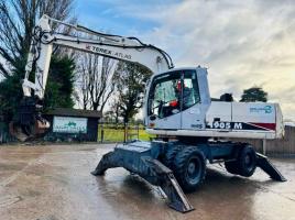 TEREX 1905M 4WD SCRAP HANDLER C/W ROTATING SELECTOR GRAB *VIDEO*