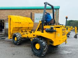 THWAITES 6 TONNE DUMPER*C/W PERKINS ENGINE*VIDEO*