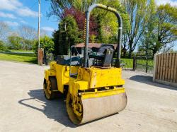 BOMAG BW130AD DOUBLE ROLLER C/W ROLE FRAME 