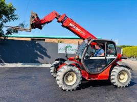 MANITOU MT 932 TELEHANDLER*C/W PALLET TINES*5197 HOURS*VIDEO*