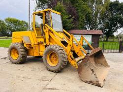 JCB 4WD LOADING SHOVEL C/W BUCKET 