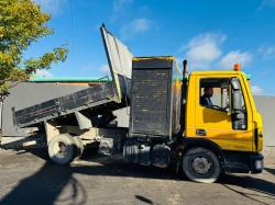 IVECO 75E16 7.5 TONNE TIPPING TRAILER*C/W BEHIND CAB STORAGE*VIDEO*