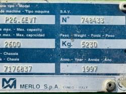 MERLO P26.6EVT 4WD TELEHANDLER*C/W BUCKET*VIDEO*
