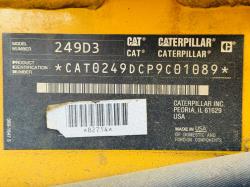 CATERPILLAR 249D3 TRACKED SKIDSTEER*C/W BUCKET*YEAR 2021*VIDEO*
