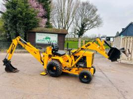 CASE 648 COMPACT BACKHOE DIGGER C/W 2 X BUCKETS *VIDEO*