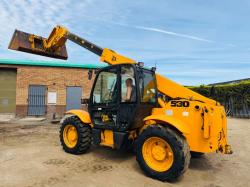 JCB 530-70 TELEHANDLER*C/W BUCKET*AG SPEC*VIDEO*