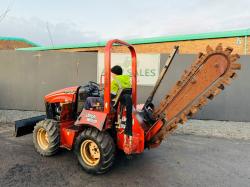 DITCH WITCH RT45 4WD TRENCHER*C/W BLADE*YEAR 2013*VIDEO*