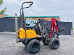 NEUSON 850 ARTICULATED CRANE**C/W FASSI MICRO CRANE YEAR 2019*VIDEO*