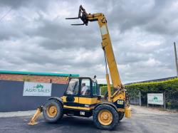 CATERPILLAR TH63 4WD TELEHANDLER *C/W SWAY & PALLET TINES*VIDEO*