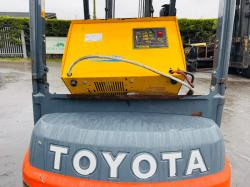 TOYOTA TRAIGO 48 18 ELECTRIC FORKLIFT*WONT CHARGE*VIDEO*