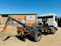 DAF LF45.170 HOOK LOADER LORRY*C/W MULTILIFT XR HOOKLOADER*VIDEO*